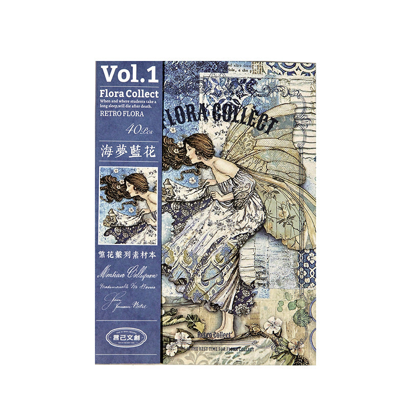 Decoupage papier, zwart-wit, 4x2vel - decoratie materialen